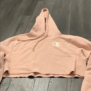 cropped hoodie